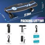 Caroma 350W Electric Skateboard - 12.4MPH Speed