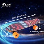 CAROMA 350W Electric Longboard: 12.4 MPH, 8 Miles