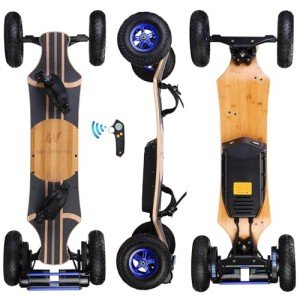 All-Terrain Electric Skateboard with 25MPH Speed