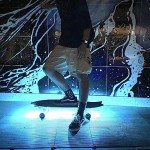 Colorful LED Underlights for Skateboards & Scooters