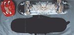 Cooplay 32" Black Electric Skateboard Carry Bag
