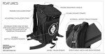 GoRide Electric Skateboard Backpack Carrier with Laptop Case