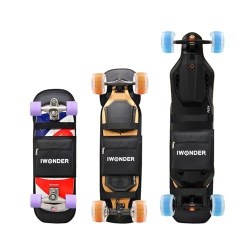 IWONDER Electric Skateboard Backpack - Adjustable Carrying Bag