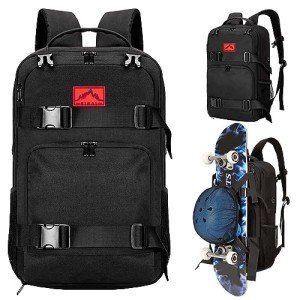 GoHimal Electric Skateboard Sports Backpack - Black