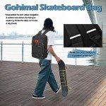 GoHimal Electric Skateboard Sports Backpack - Black