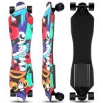 Caroma 350W Electric Longboard with Remote Control