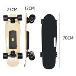 Wireless Electric Skateboard - 20 MPH, 10 Mile Range