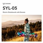 Caroma 350W Electric Longboard with Remote Control