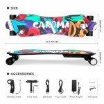 Caroma 350W Electric Longboard with Remote Control