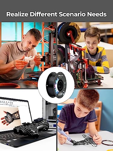 Creality PETG 1.75mm Filament - Glossy Black 1kg