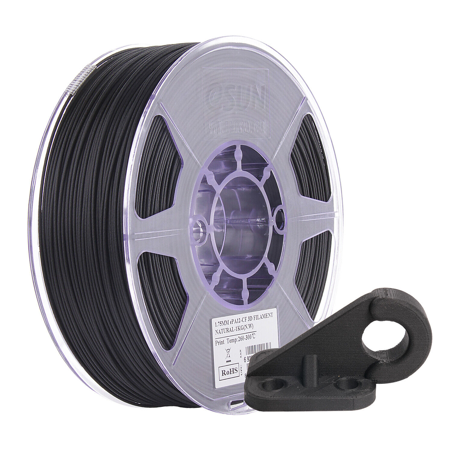 eSUN Carbon Fiber Nylon Filament PA12 for 3D Printers