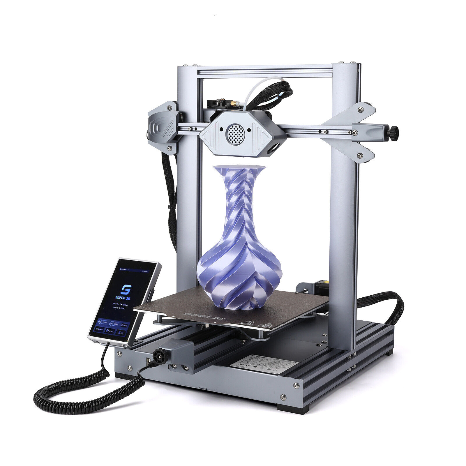 Auto Leveling FDM 3D Printer, Gray - USA
