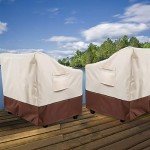 Waterproof Patio Chair Covers - 2 Pack 32" W