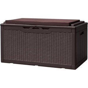 Devoko 100 Gallon Waterproof Outdoor Storage Box