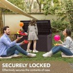 Devoko 100 Gallon Waterproof Outdoor Storage Box