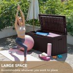 Devoko 100 Gallon Waterproof Outdoor Storage Box