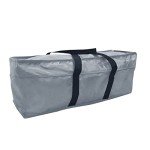 Gray Waterproof Patio Cushion Storage Bag - 50"x15"x25