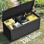 YITAHOME 230 Gallon Outdoor Storage Deck Box