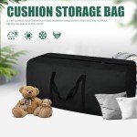 Waterproof Outdoor Cushion Storage Bag, 68 Inches