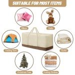 Water-Resistant Large Outdoor Cushion Storage Bag