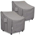Waterproof Heavy Duty Patio Chair Covers - 2 Pack