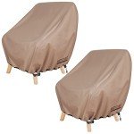 Waterproof Patio Chair Cover - 2 Pack Set