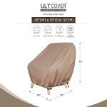 Waterproof Patio Chair Cover - 2 Pack Set