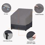 Waterproof Heavy-Duty Outdoor Chair Covers (2 Pack)