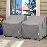 Waterproof Heavy Duty Patio Chair Covers - 2 Pack