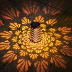 2 Pack Waterproof Solar Lanterns for Outdoors