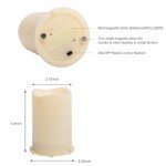 2PCS Solar Lanterns for Outdoor Farmhouse Decor