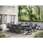 Montclair 11-Piece Outdoor Dining Set with 10 Chairs