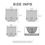 Round Concrete Planters for Home and Garden