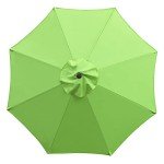 Sunnyglade 9' Outdoor Patio Umbrella - Grass Green
