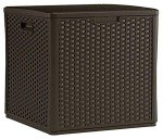 Suncast 60 Gallon Outdoor Storage Box – Java