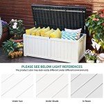YITAHOME 120 Gallon Waterproof Outdoor Storage Box