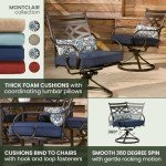 Montclair 11-Piece Outdoor Dining Set with 10 Chairs