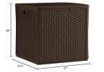 Suncast 60 Gallon Outdoor Storage Box – Java