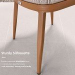 11-Piece Outdoor Dining Set with Metal Table & Rattan Chairs