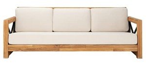 Couture Curacao 3-Seat Outdoor Patio Sofa