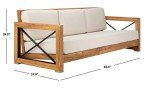 Couture Curacao 3-Seat Outdoor Patio Sofa