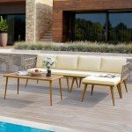 4-Piece Outdoor Rattan Patio Furniture Set