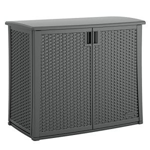 Suncast Lockable Outdoor Cabinet for Patio Storage