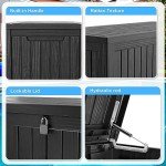 PatioZen 180 Gallon Waterproof Outdoor Storage Box