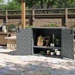 Suncast Lockable Outdoor Cabinet for Patio Storage