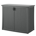 Suncast Lockable Outdoor Cabinet for Patio Storage