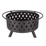 32-Inch Outdoor Wood Burning Fire Pit Set