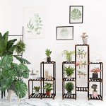 Large 13-Tier Wood Plant Stand for Indoors Outdoors