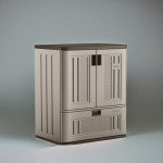 Suncast Resin Storage Cabinet for Indoor/Outdoor Use