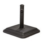 26 LB Black Umbrella Base for Stability